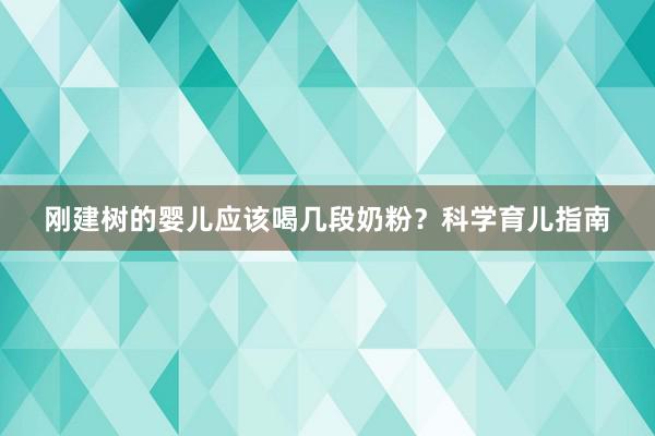 刚建树的婴儿应该喝几段奶粉？科学育儿指南